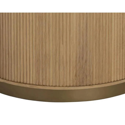 SUNPAN Kalla Wooden Round Side Table