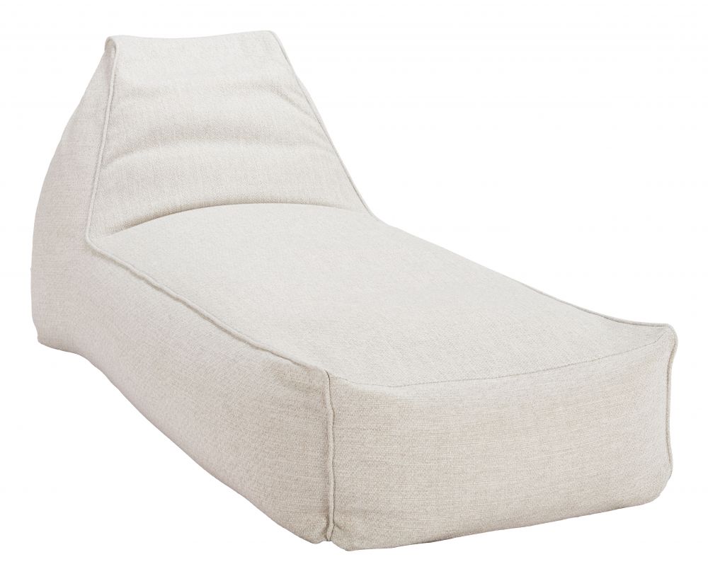 Zuo Modern Kalm Olefin Fabric Outdoor Chaise Lounge