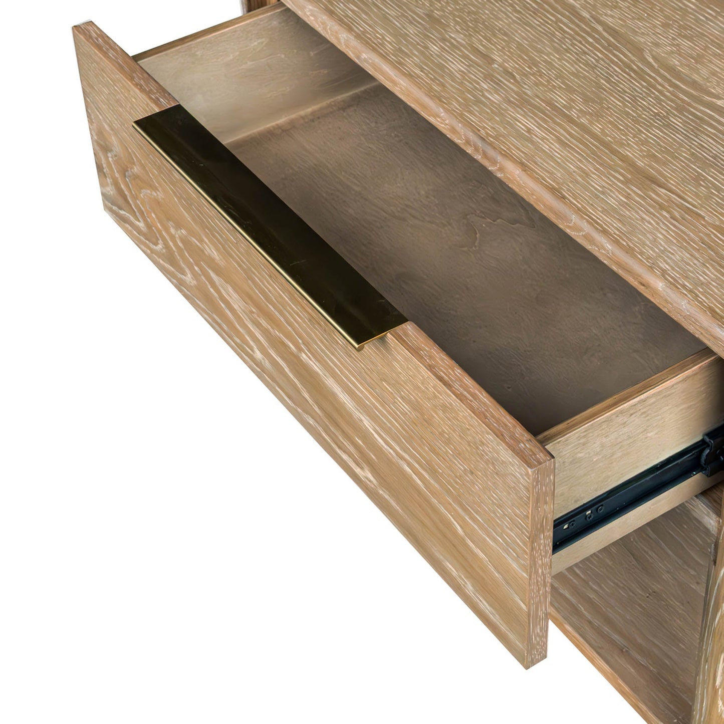 Kamelia One Drawer Wood Nightstand-Nightstands-LH Imports-LOOMLAN