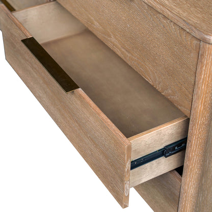 LH Home Kamelia Six Drawers Wood Dresser