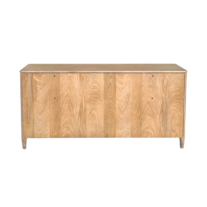 LH Home Kamelia Six Drawers Wood Dresser
