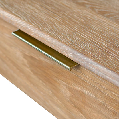 Kamelia Two Drawers Wood Console Table