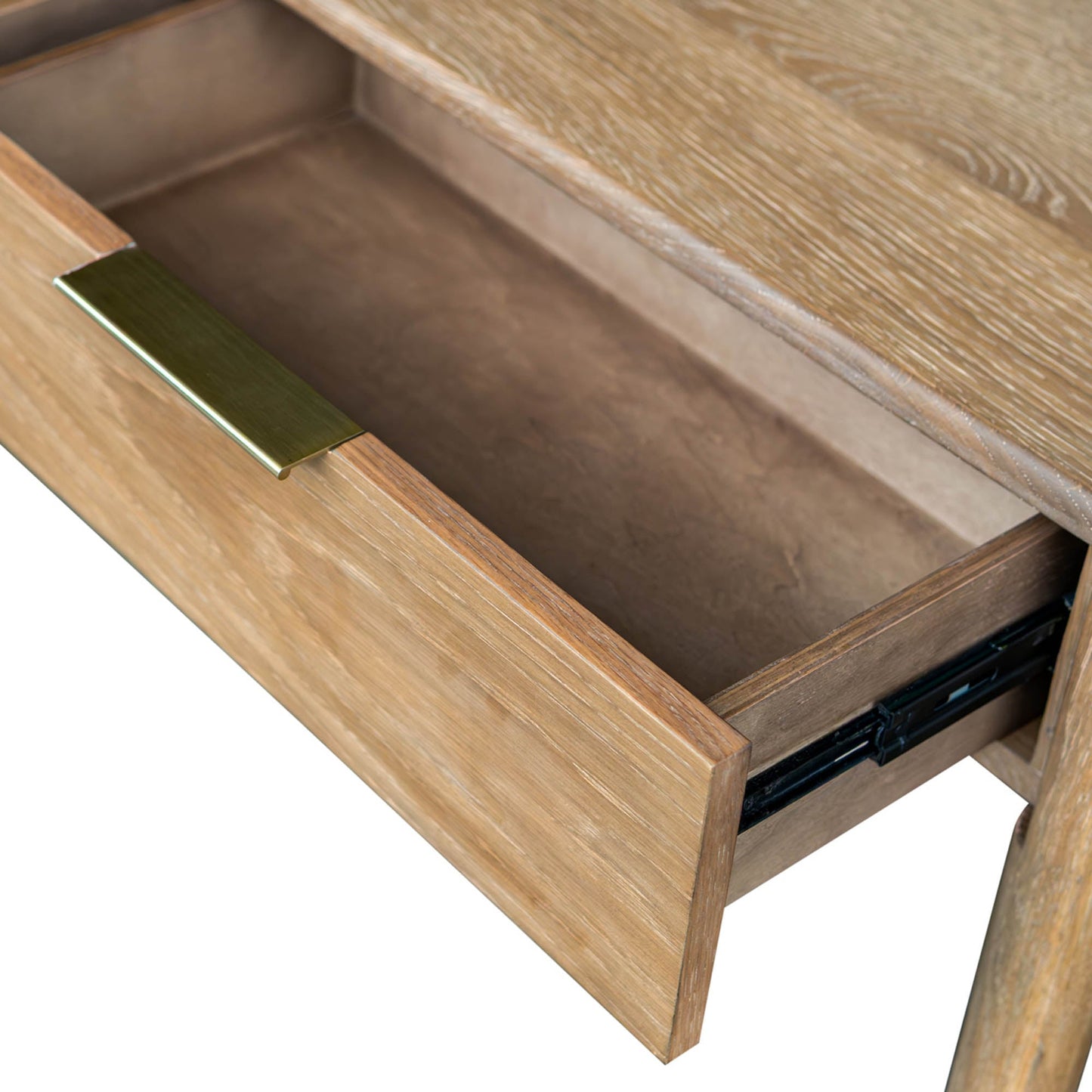 Kamelia Two Drawers Wood Console Table