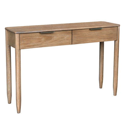 Kamelia Two Drawers Wood Console Table