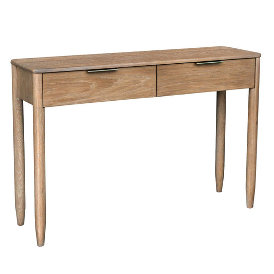 Kamelia Two Drawers Wood Console Table