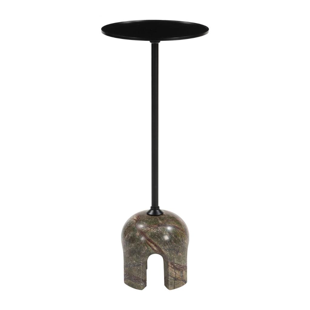 Zuo Modern Kask Marble Base Round Side Table