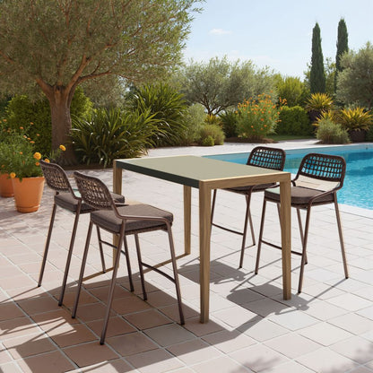Zuo Modern Kata Terrazzo Top Rectangular Counter Table