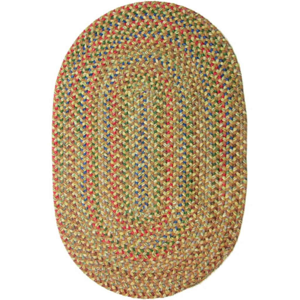 Rhody Rug Katie Braided Oval Reversible Area Rugs