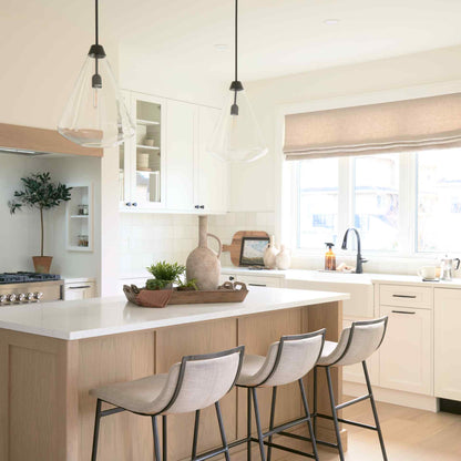 Kavalan Leather Low-Back Barstool