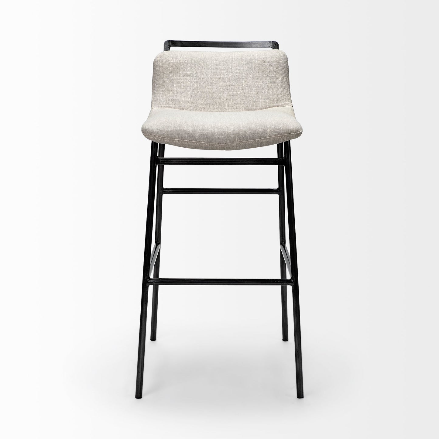 Kavalan Leather Low-Back Barstool
