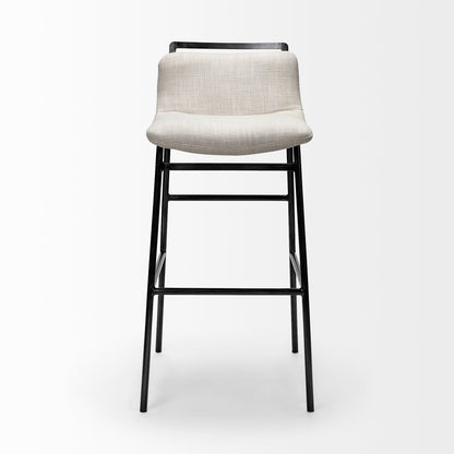 Kavalan Leather Low-Back Barstool