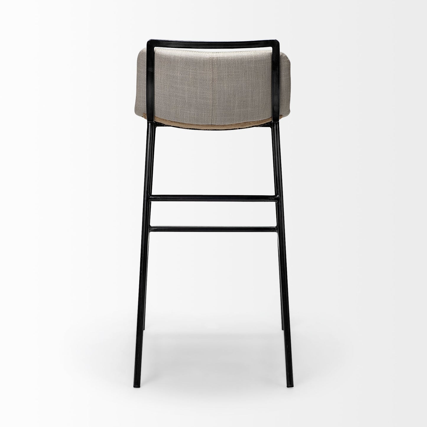 Kavalan Leather Low-Back Barstool