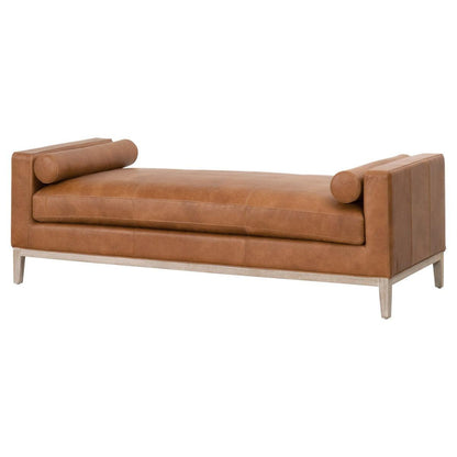 Keaton Daybed Top Grain Leather Down & Feather Sofas & Loveseats Sideboards and Things By Essentials For Living