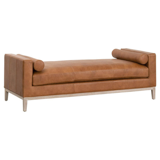 Keaton Daybed Top Grain Leather Down & Feather Sofas & Loveseats Sideboards and Things By Essentials For Living