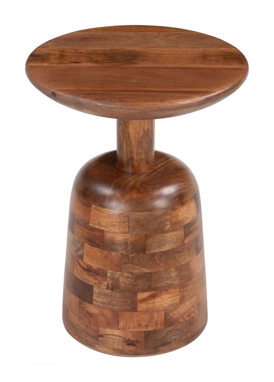 Zuo Modern Kelk Wooden Brown Side Table