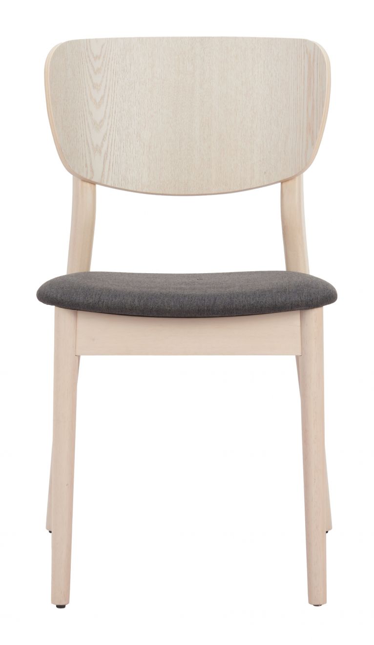 Zuo Modern Kellua Fabric Armless Dining Chair 2PC