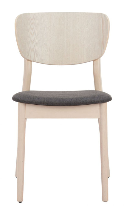 Zuo Modern Kellua Fabric Armless Dining Chair 2PC