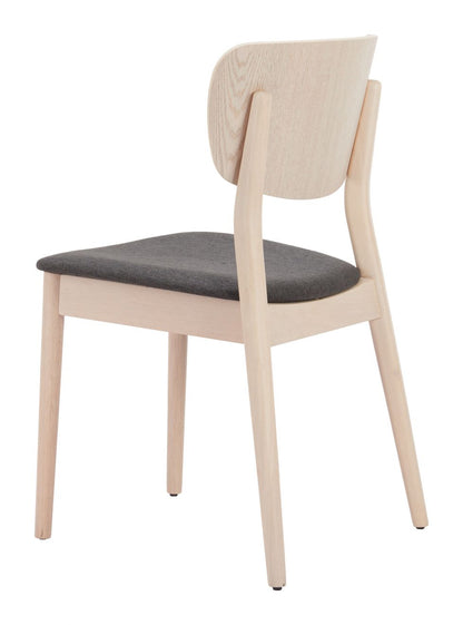 Zuo Modern Kellua Fabric Armless Dining Chair 2PC