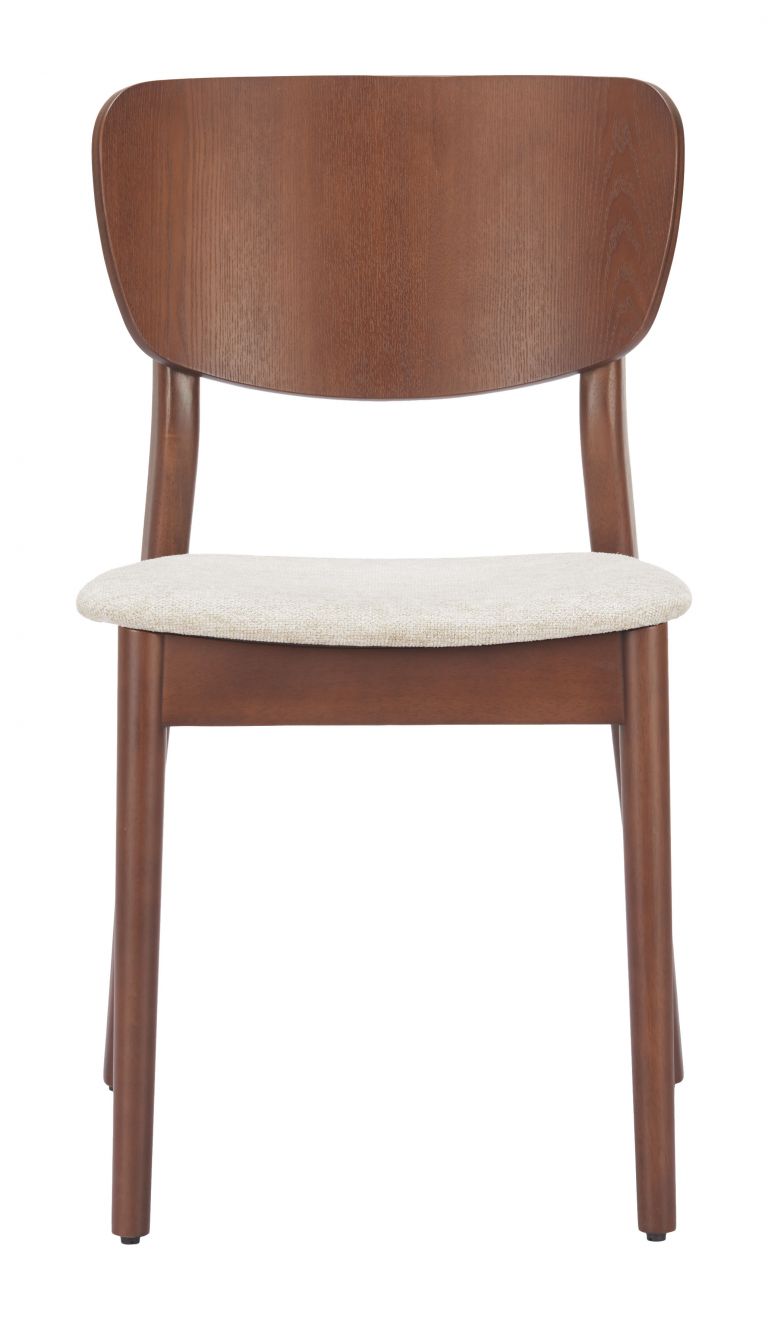 Zuo Modern Kellua Fabric Armless Dining Chair 2PC