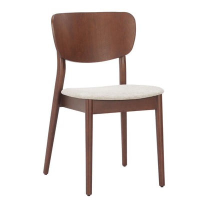 Zuo Modern Kellua Fabric Armless Dining Chair 2PC