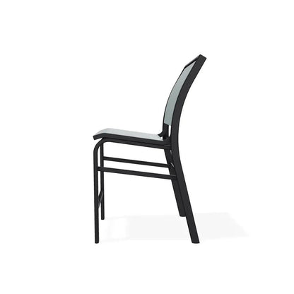 Telescope Kendall Sling Balcony Height Stacking Outdoor Arm Chair