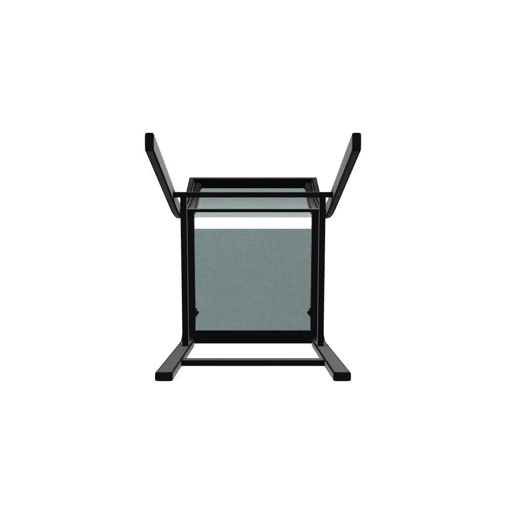 Telescope Kendall Sling Balcony Height Stacking Outdoor Arm Chair