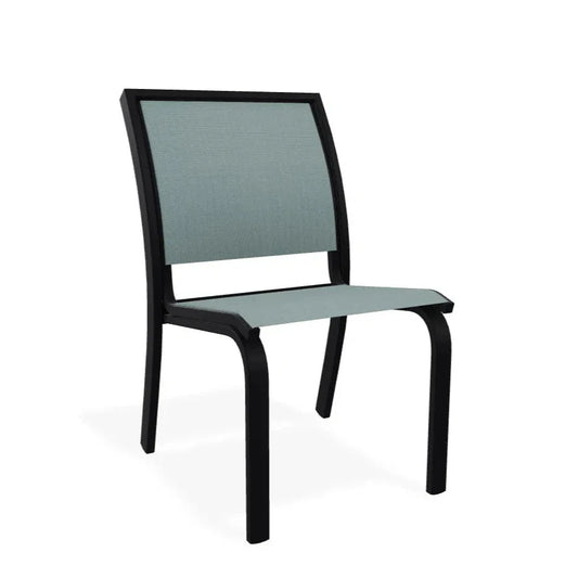 Kendall Sling Stacking Armless Cafe Chair