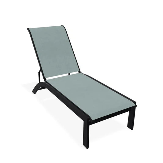 Kendall Sling Lay-Flat Stacking Armless Chaise