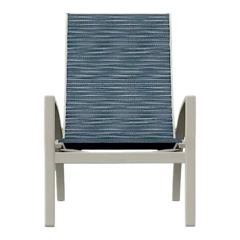Telescope Kendall Sling Stacking Chat Height Outdoor Chair