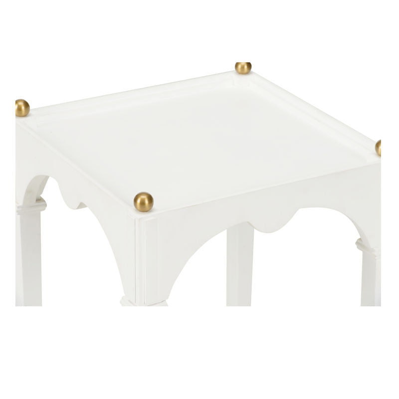 Chelsea House Kent Wooden Square Drinks Table