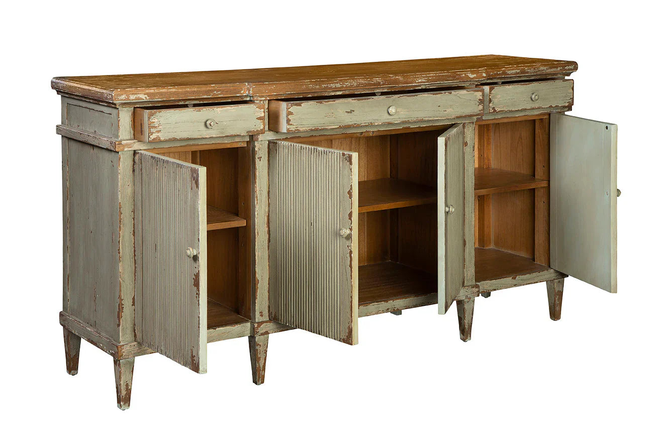 Furniture Classics Kentwood Vintage Styled Wooden Sideboard