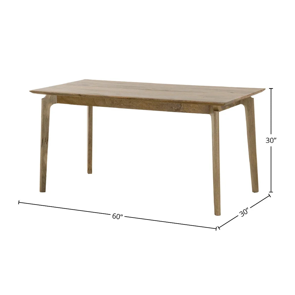 Kenzo Wooden Rectangular Dining Table