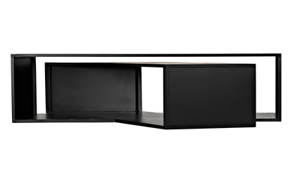 Keweco Coffee Table-Coffee Tables-Noir-Sideboards and Things