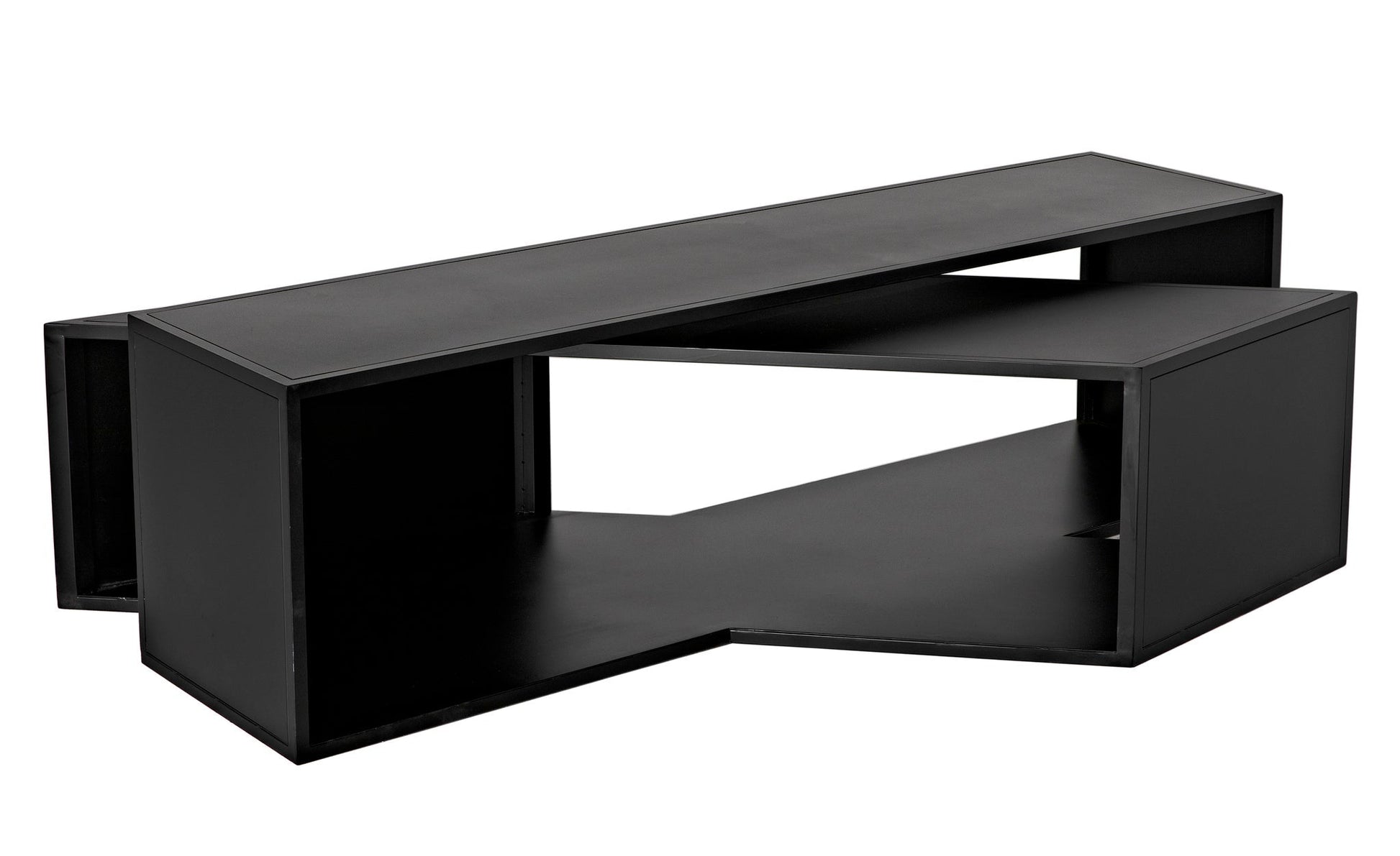 Keweco Coffee Table-Coffee Tables-Noir-Sideboards and Things