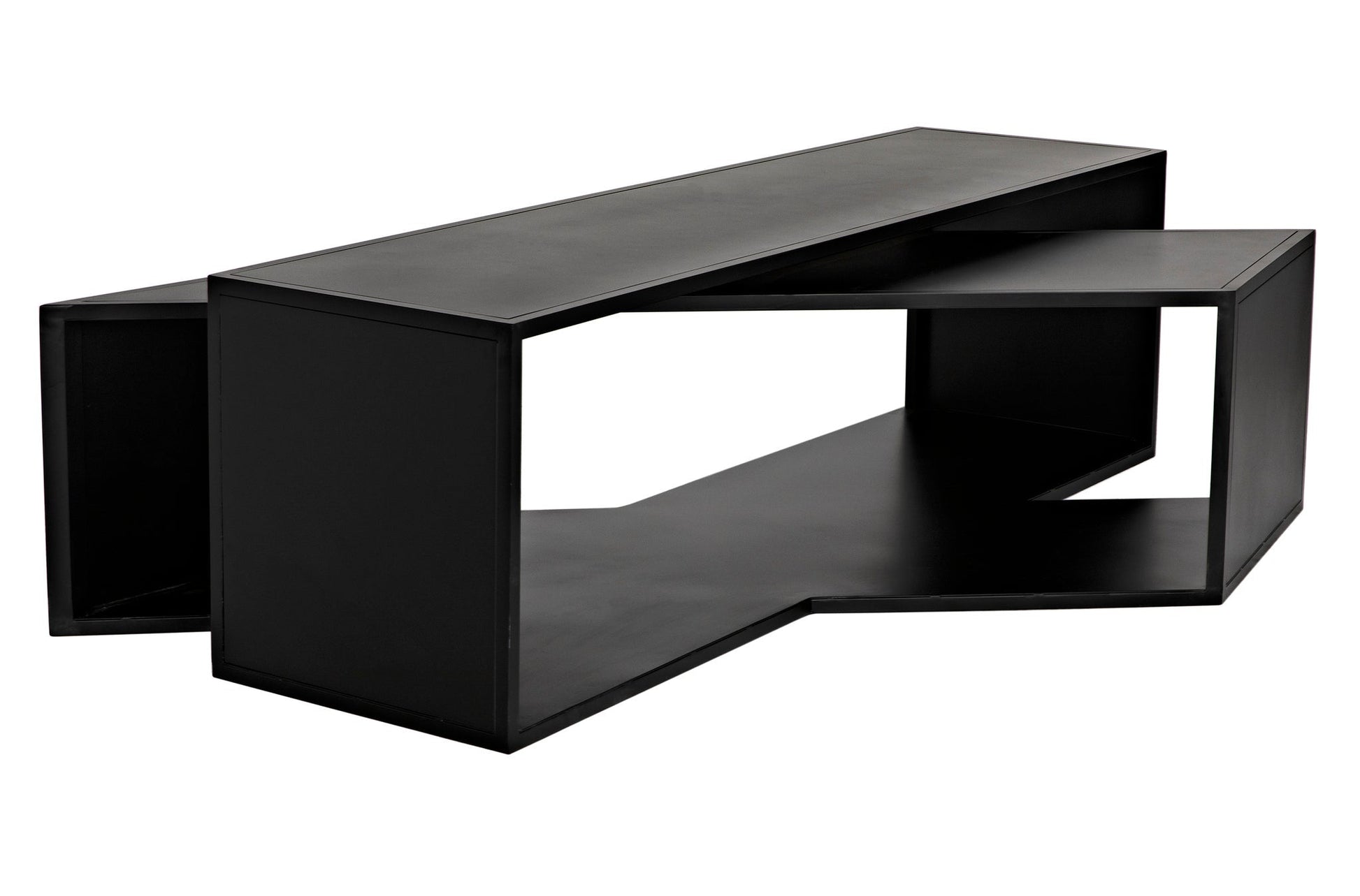 Keweco Coffee Table-Coffee Tables-Noir-Sideboards and Things