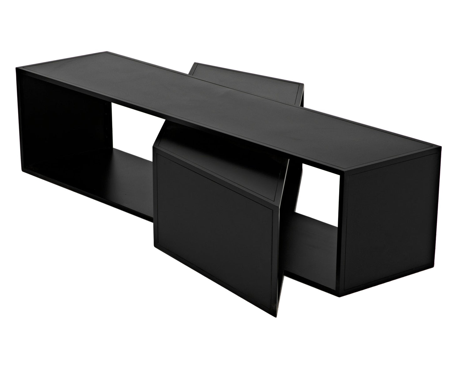 Keweco Coffee Table-Coffee Tables-Noir-Sideboards and Things