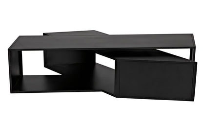 Keweco Coffee Table-Coffee Tables-Noir-Sideboards and Things