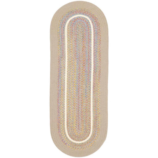 Rhody Rug Kids' Isle Braided Runner Reversible Area Rugs