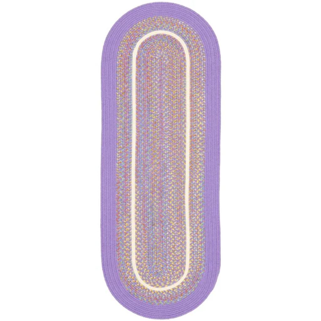 Rhody Rug Kids' Isle Braided Runner Reversible Area Rugs