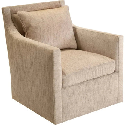 Peninsula Home Kimberly Fabric Swivel Club Chair