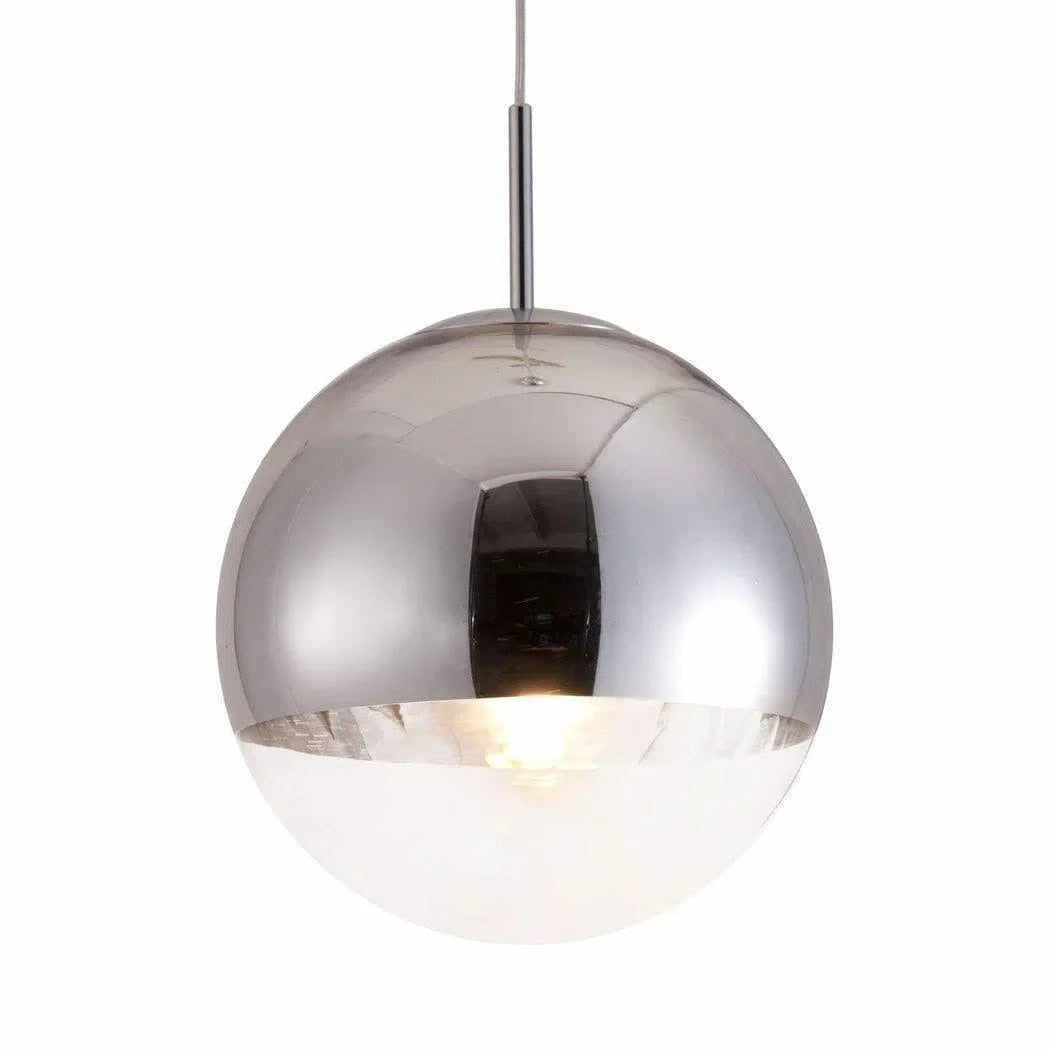 Kinetic Ceiling Lamp Chrome Pendants LOOMLAN By Zuo Modern