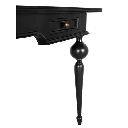 Kingsley Partner Two Drawers Wood Desk