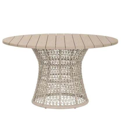 Knit 54" Round Outdoor Dining Table