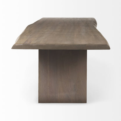 Mercana Konstantin Wooden Rectangular Dining Table