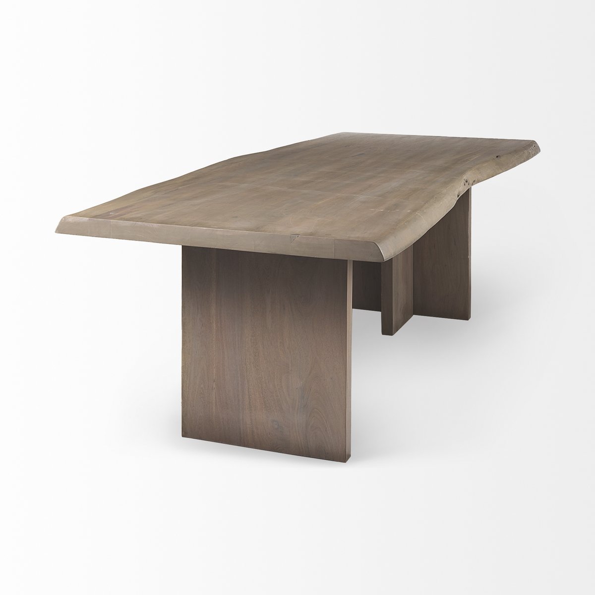 Mercana Konstantin Wooden Rectangular Dining Table