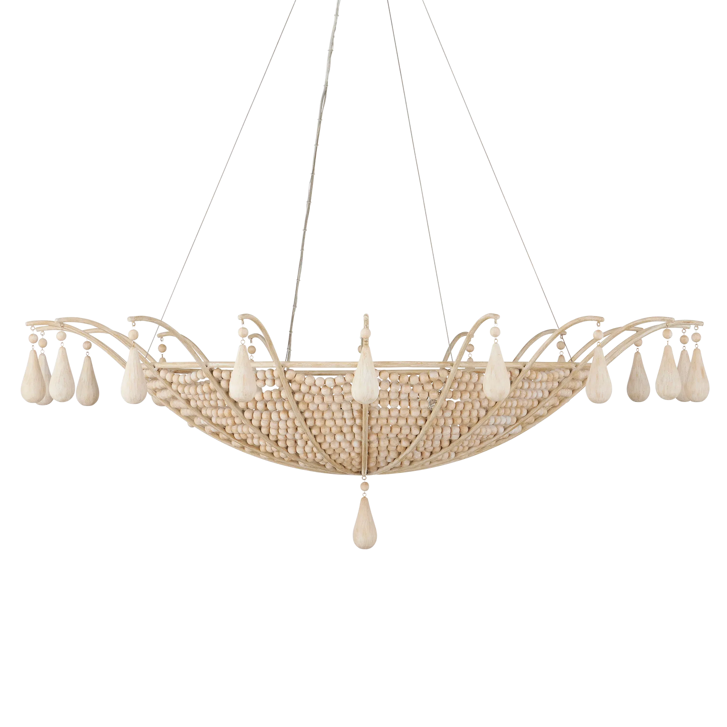 Korg Chandelier-Chandeliers-Currey & Co-Sideboards and Things