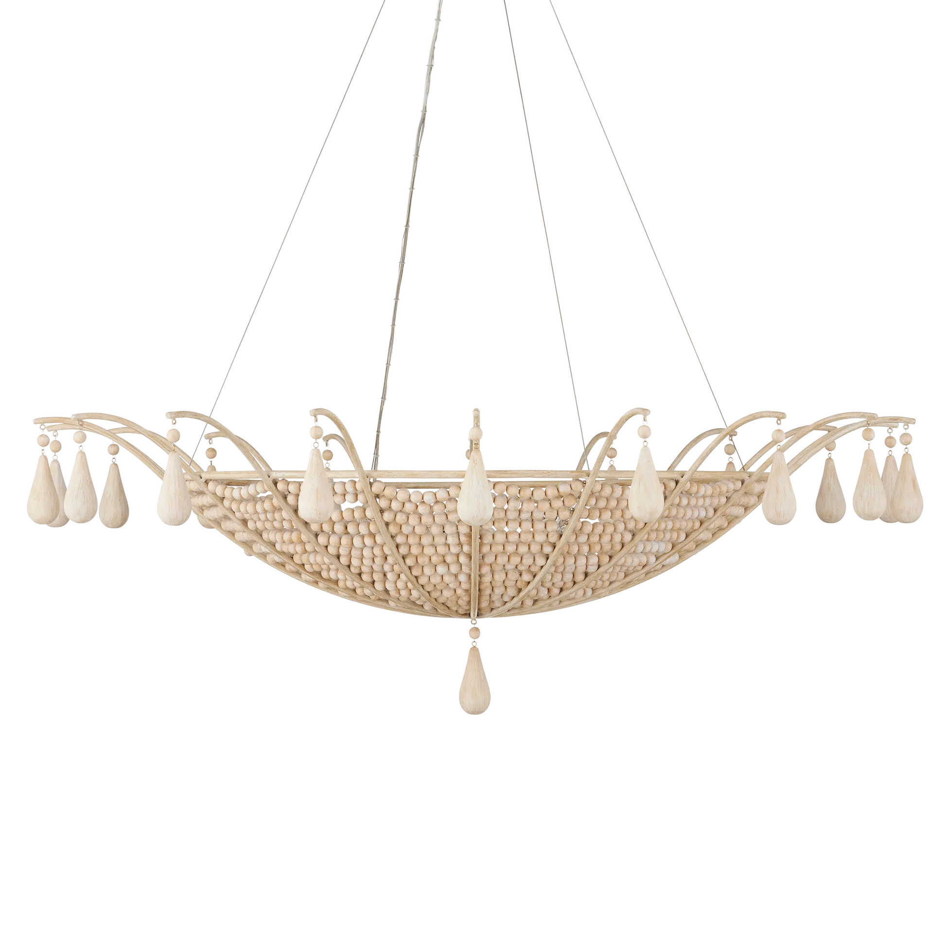 Korg Chandelier-Chandeliers-Currey & Co-Sideboards and Things