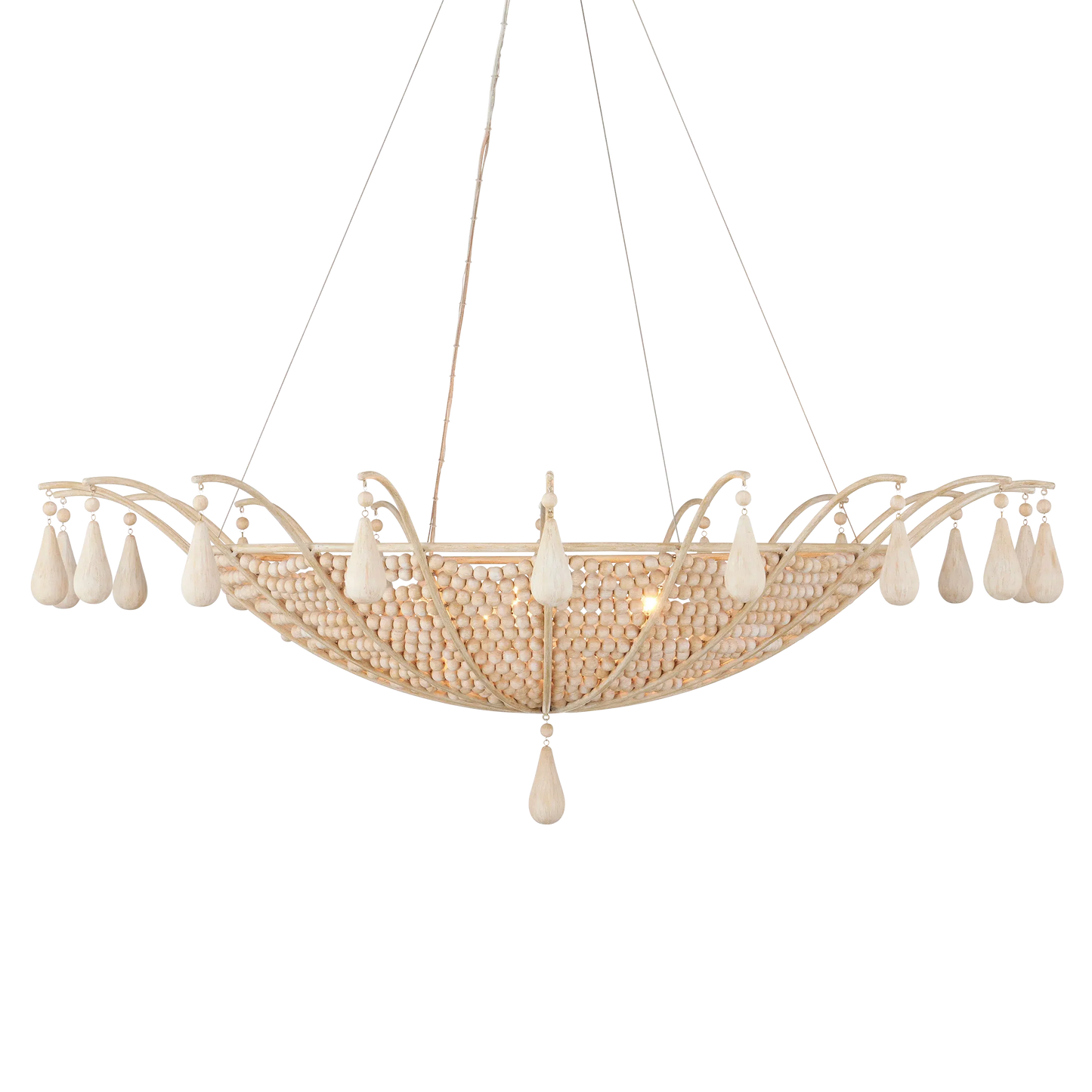 Korg Chandelier-Chandeliers-Currey & Co-Sideboards and Things