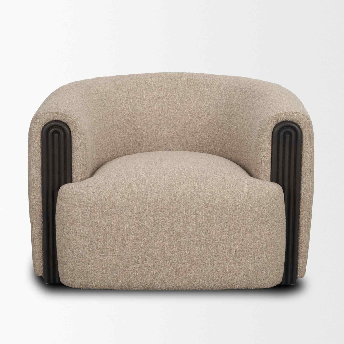 Mercana Kornelia Fabric Barrel Club Chair