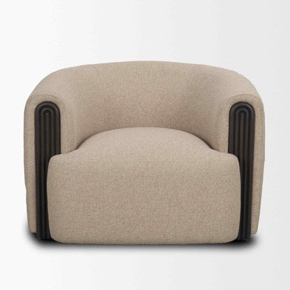 Mercana Kornelia Fabric Barrel Club Chair
